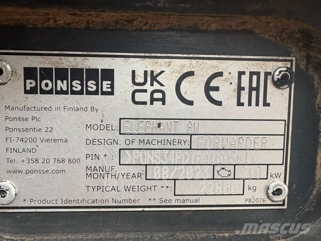 Ponsse Elephant Porteur