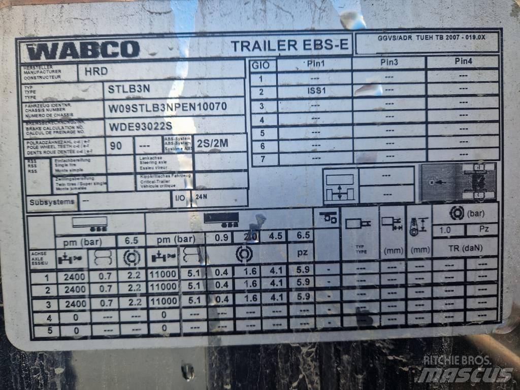 HRD Semitrailer Autres semi remorques