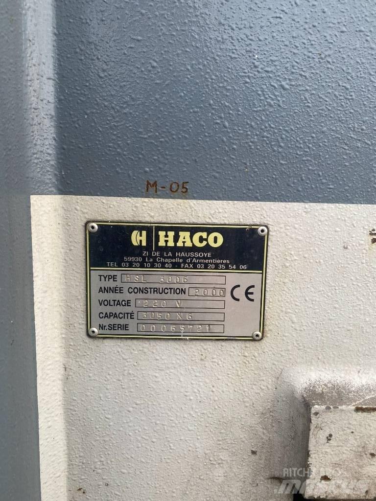  guillotine haco 3006 Poste à souder