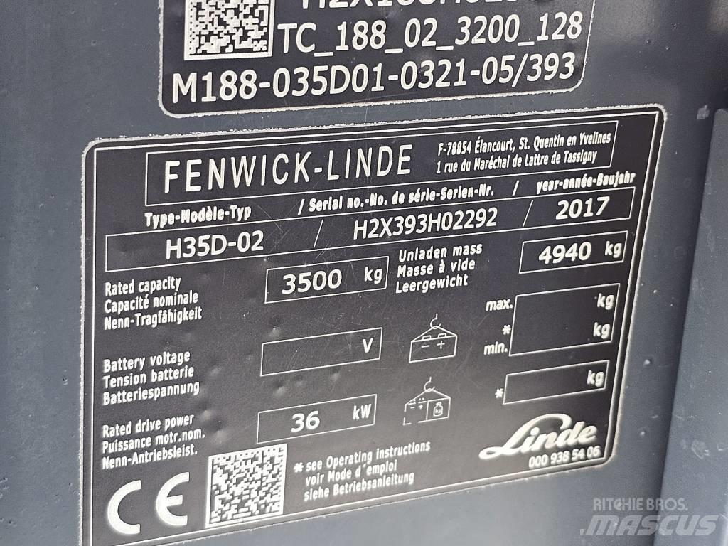 Linde H35D-02 Chariots diesel