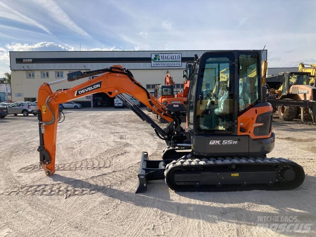 Develon DX 55 R-7 Mini pelle < 7t
