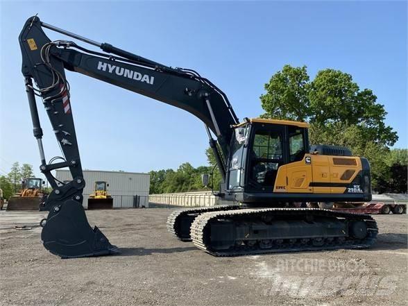 Hyundai Hx210AL Pelle sur chenilles