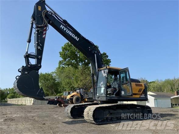 Hyundai Hx210AL Pelle sur chenilles