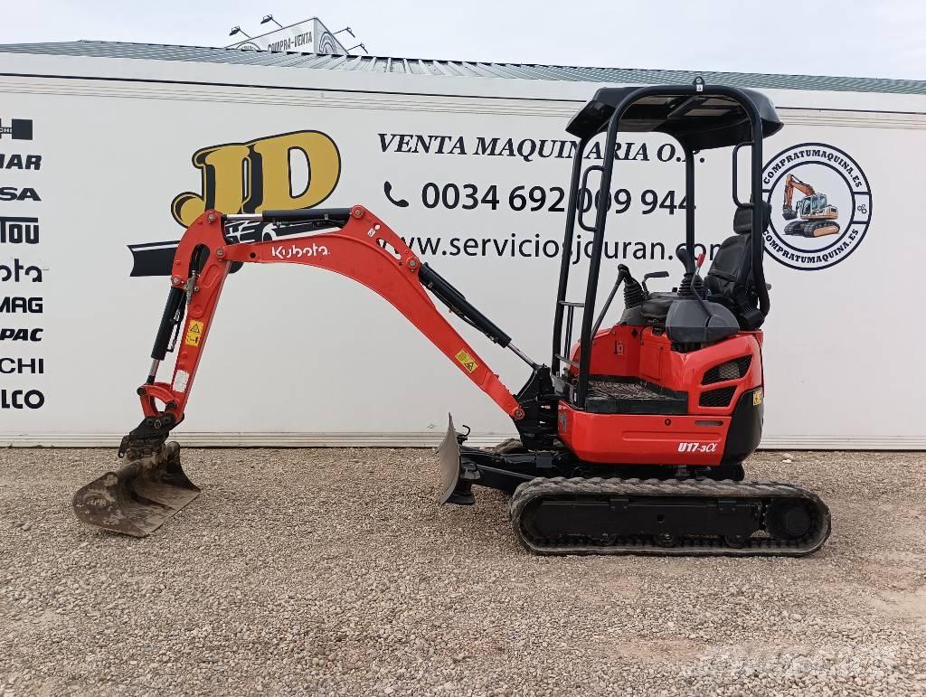 Kubota U 17-3 Mini pelle < 7t