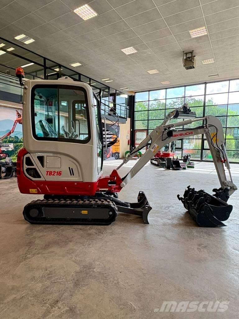 Takeuchi TB 216 Mini pelle < 7t