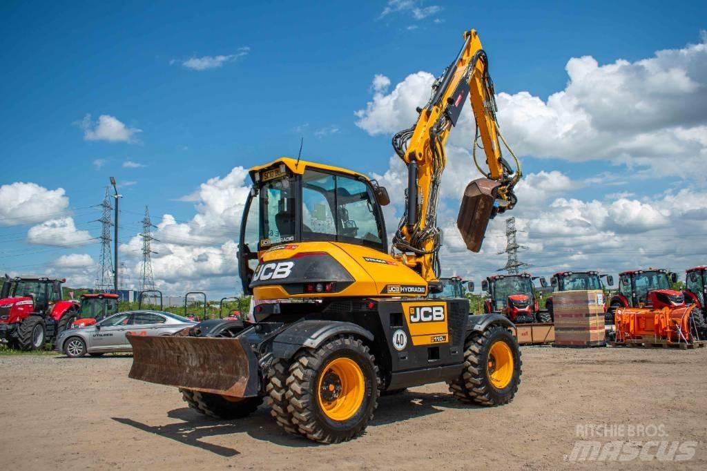 JCB Hydradig 110 W Pelle sur pneus