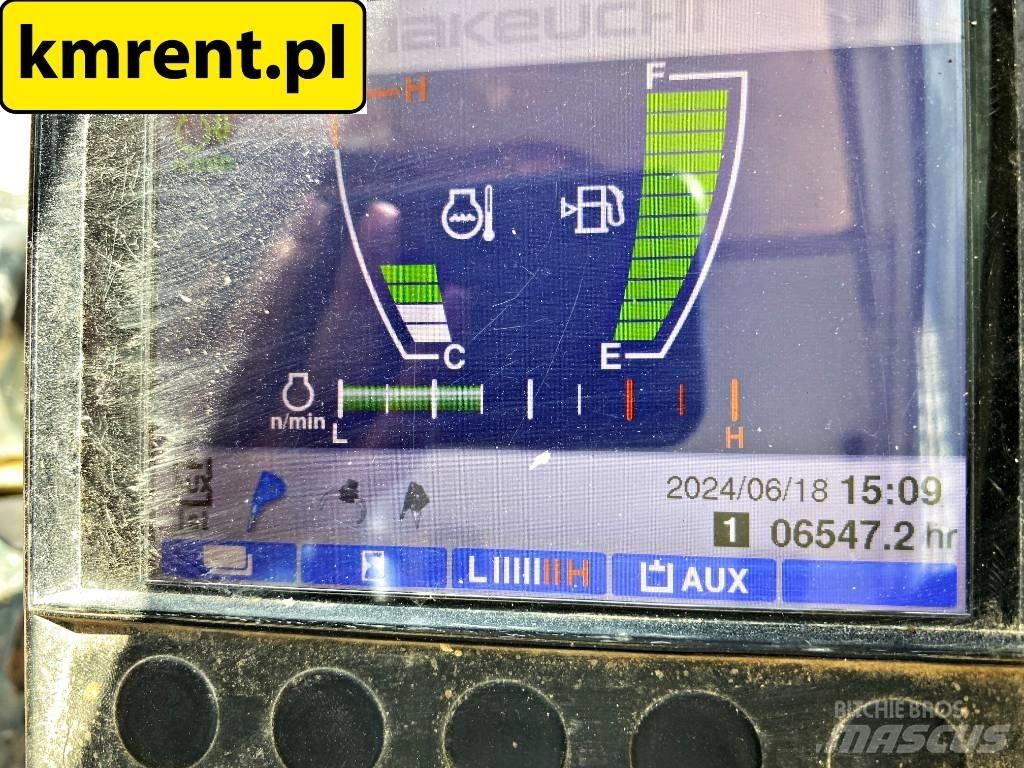 Takeuchi TB280FR Mini pelle < 7t