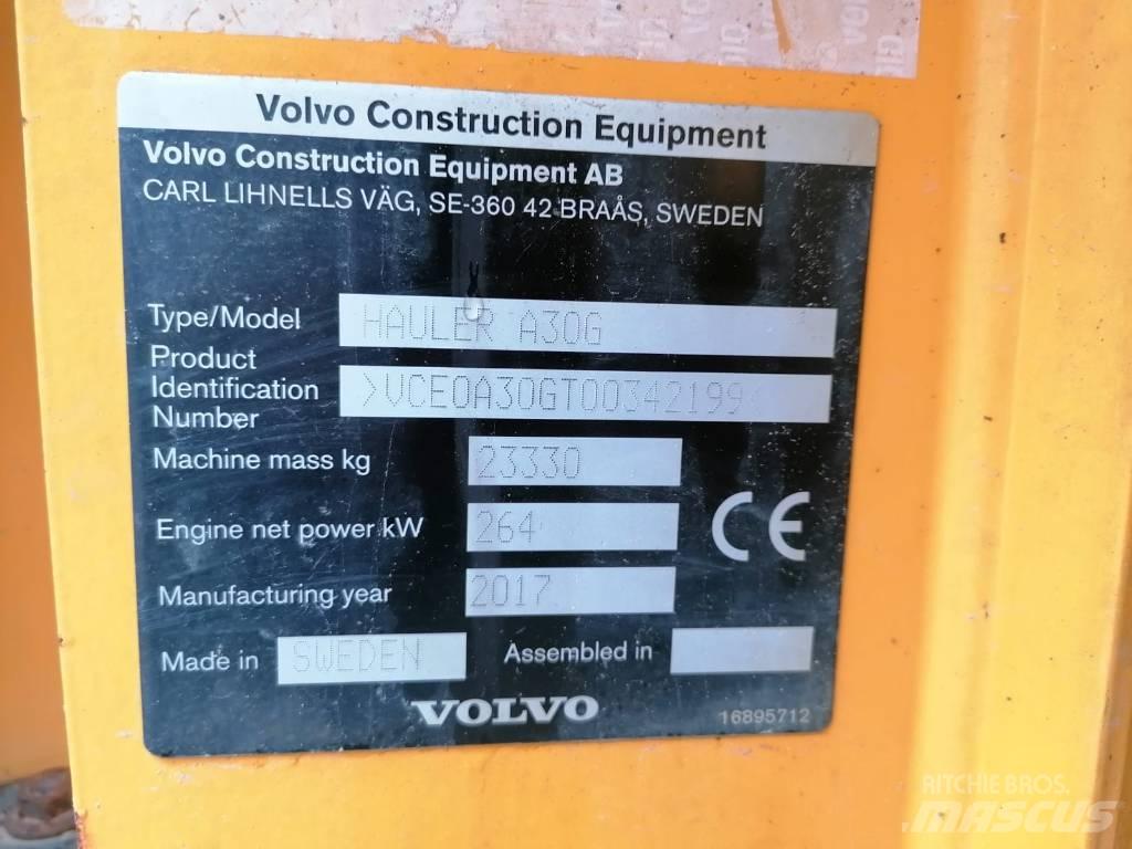 Volvo A 30 G Tombereau articulé