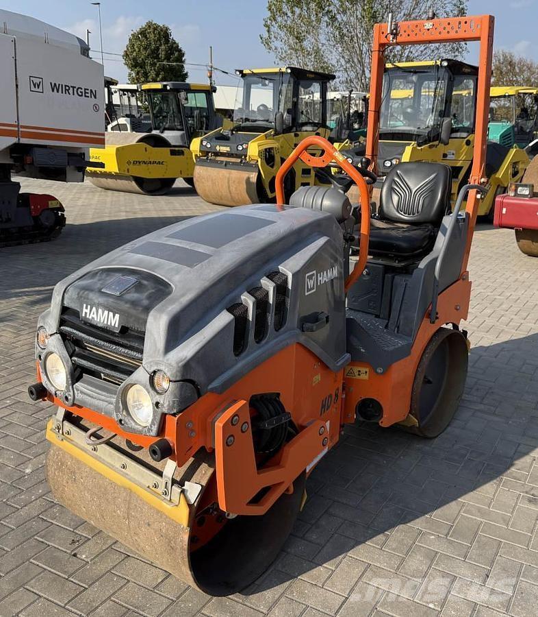 Hamm HD 8 VV Rouleaux tandem