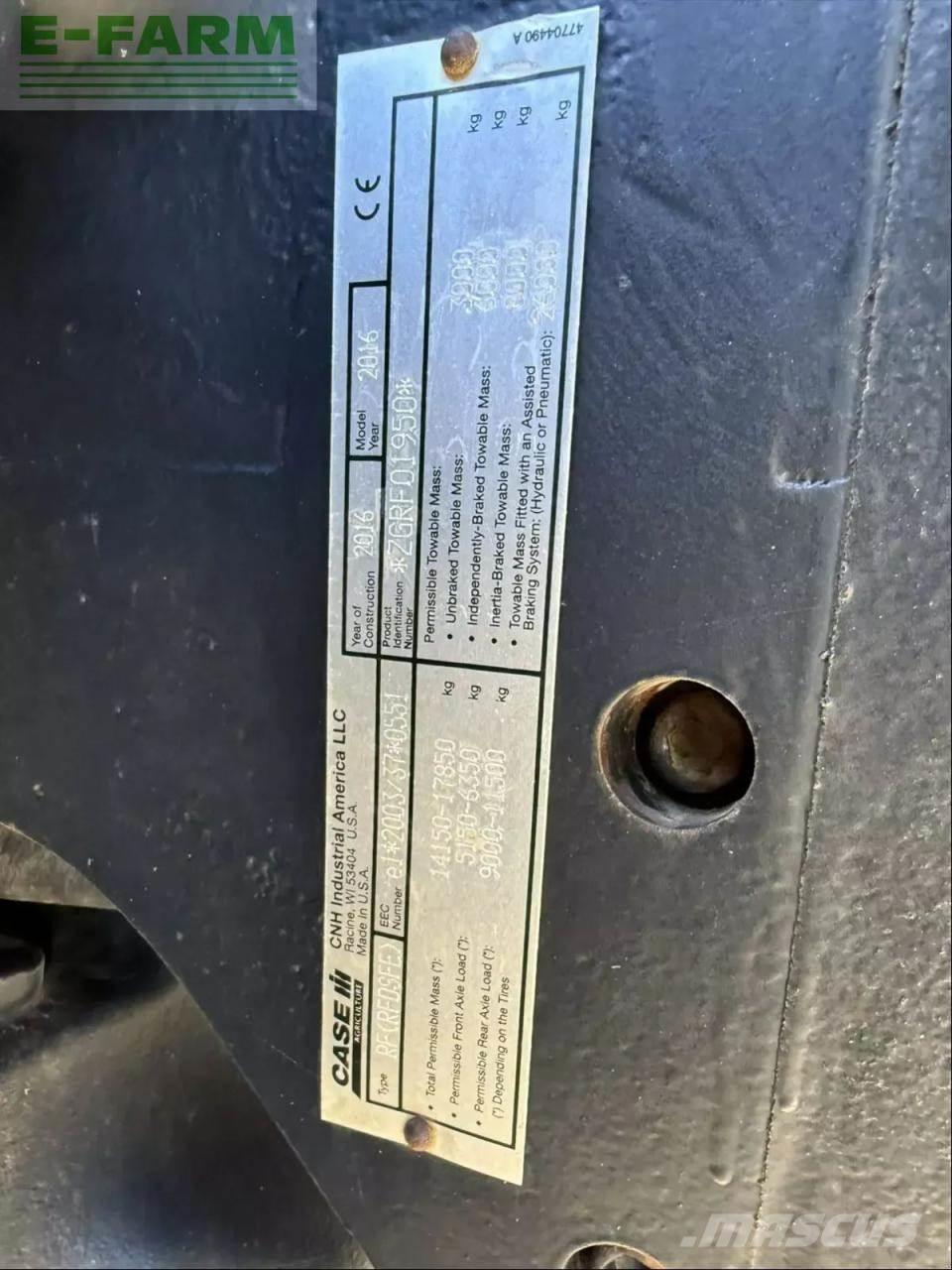 Case IH cvx 310 Tracteur