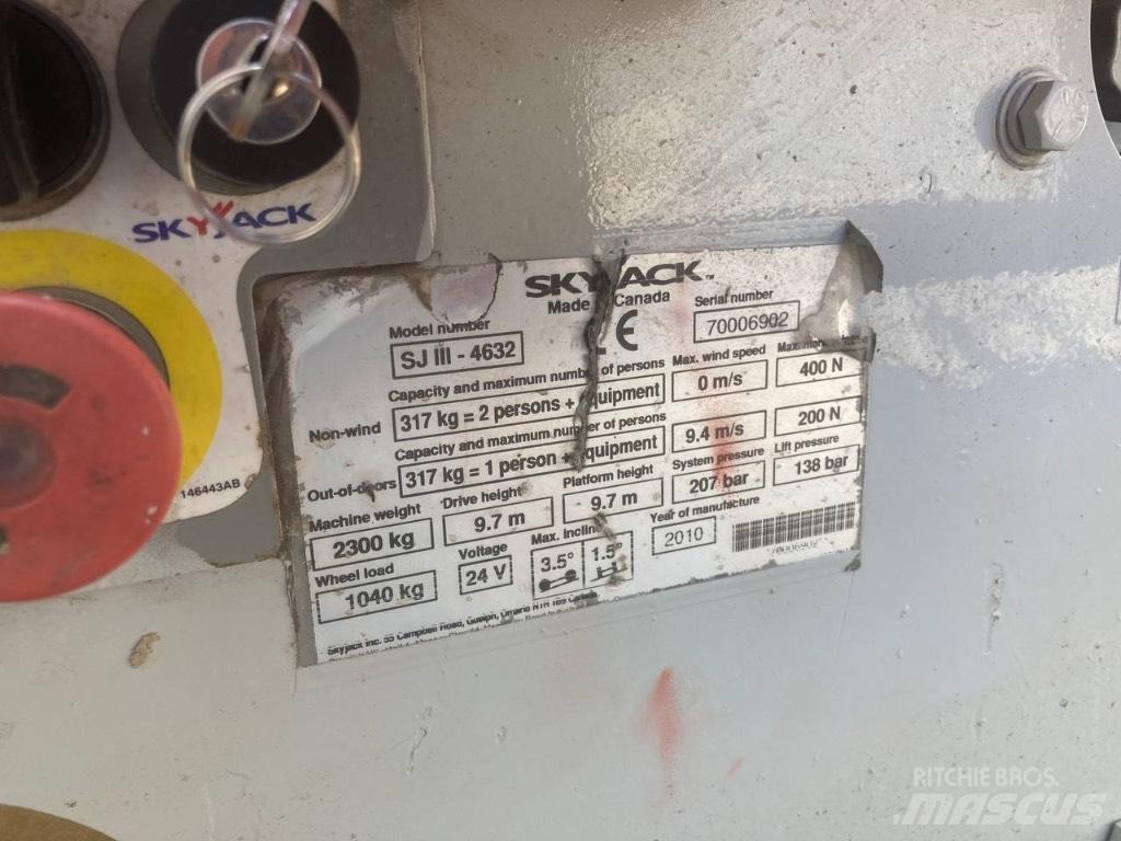 SkyJack SJ III 4632 Nacelle ciseaux