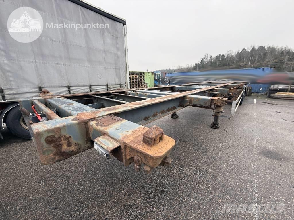 Schweriner CS 40 Semi remorque porte container