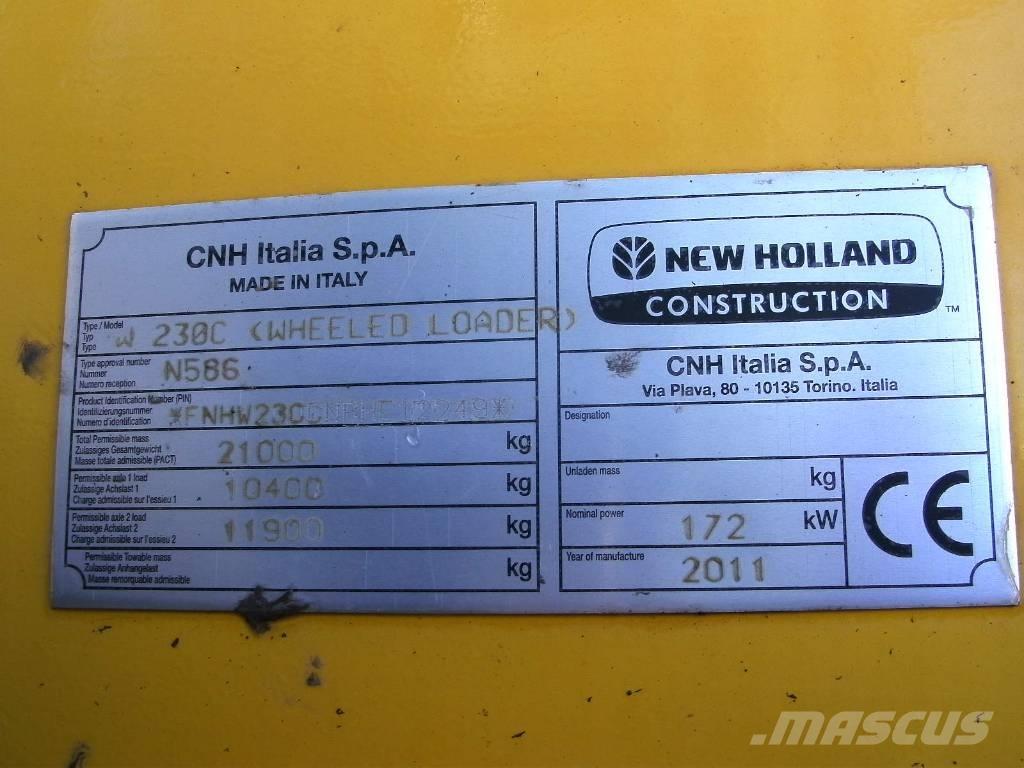 New Holland W 230 C Chargeuse sur pneus