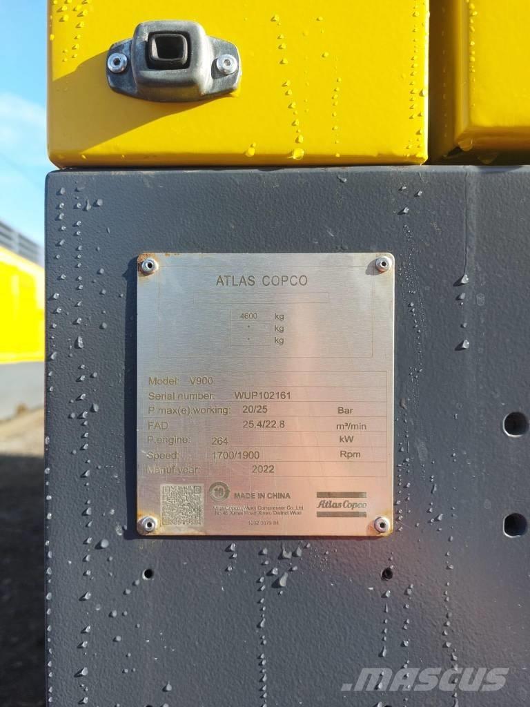 Atlas Copco V900 Compresseur