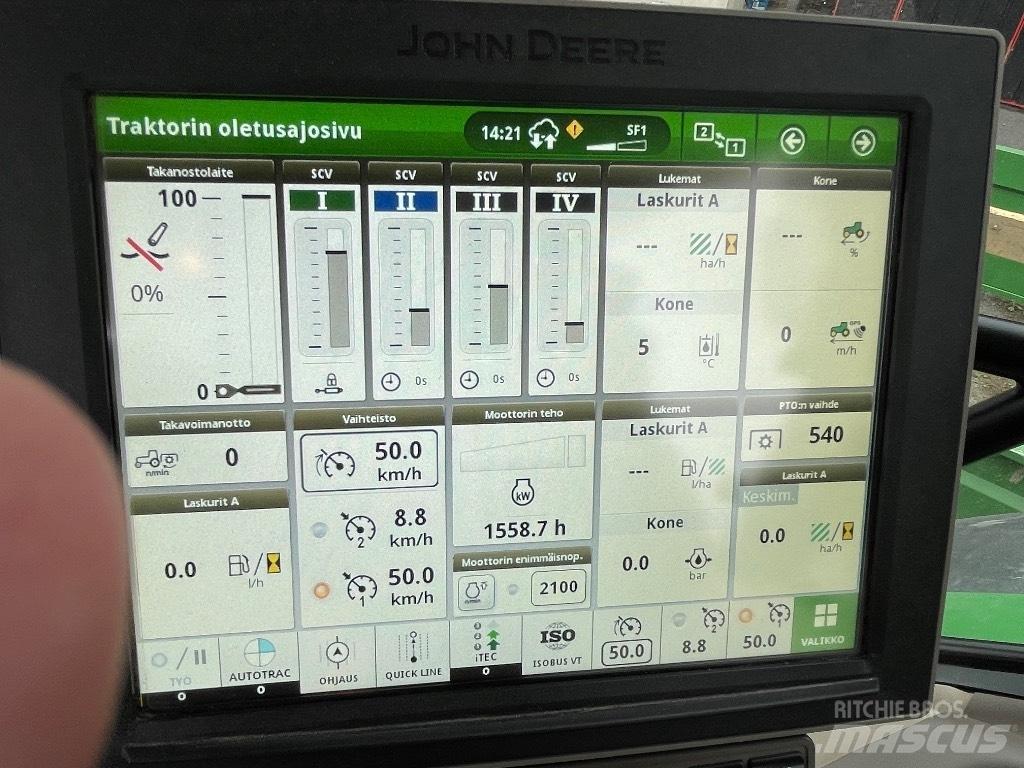 John Deere 6155R Tracteur