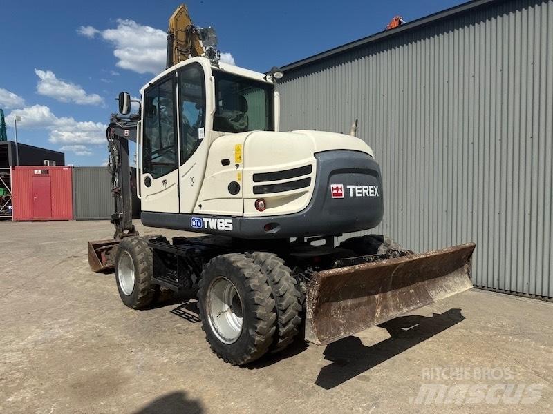 Terex TW 85 Pelle sur pneus