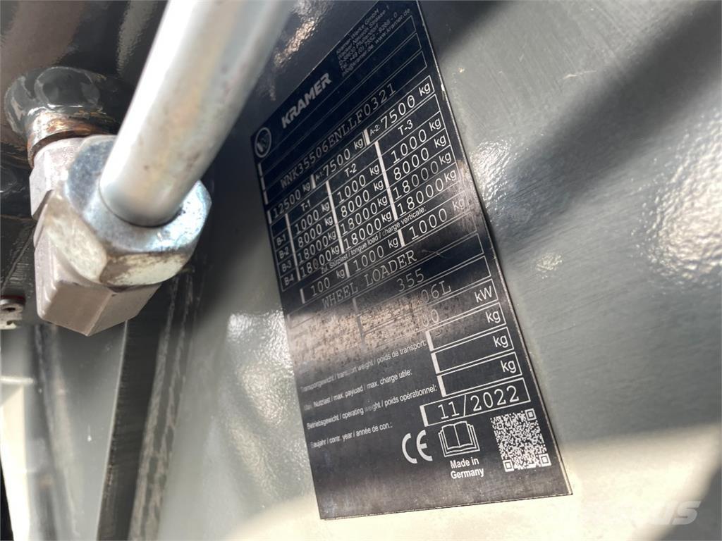Kramer KL70.8L Chargeuse sur pneus