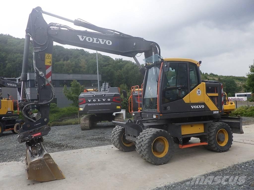 Volvo EWR 170 E Pelle sur pneus