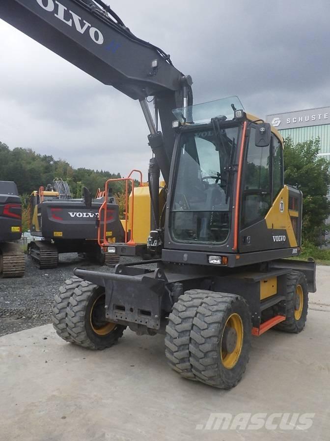 Volvo EWR 170 E Pelle sur pneus