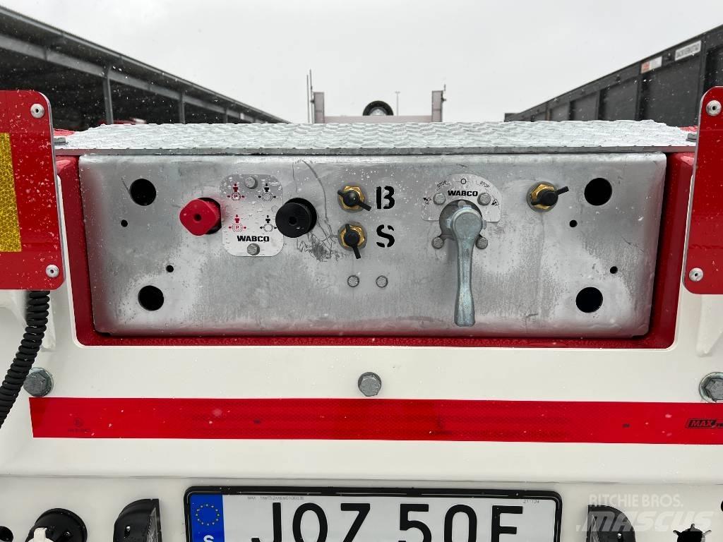 MAX Trailer 510-Z-2L Semi remorque surbaissée