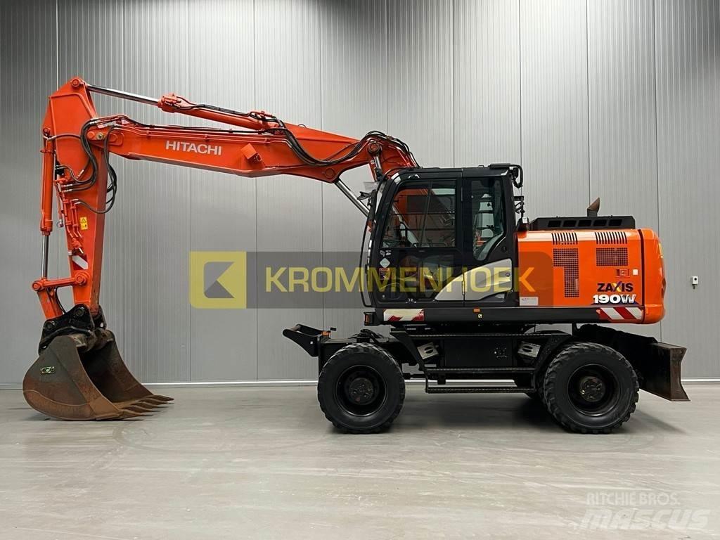 Hitachi ZX 190 W-6 Pelle sur pneus