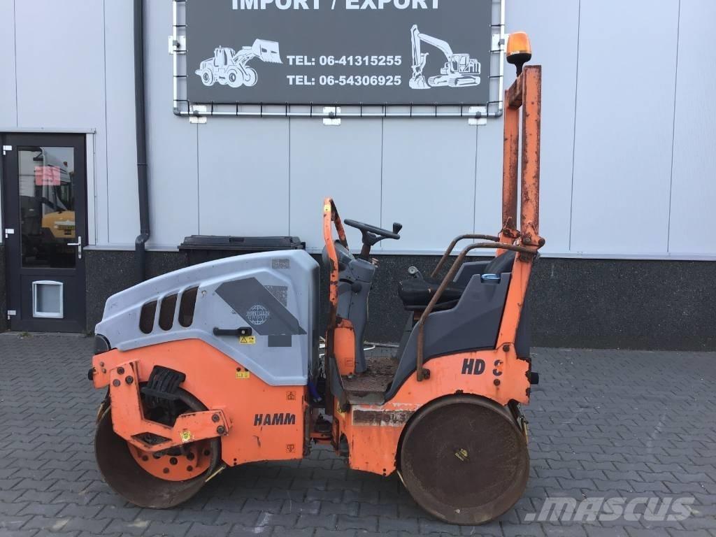 Hamm HD 8 VV Rouleaux tandem