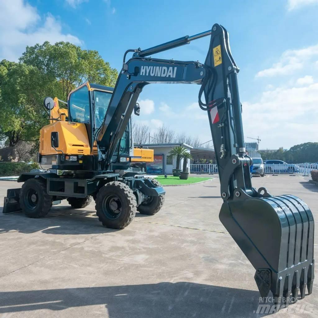 Hyundai HW 60 Pelle sur pneus