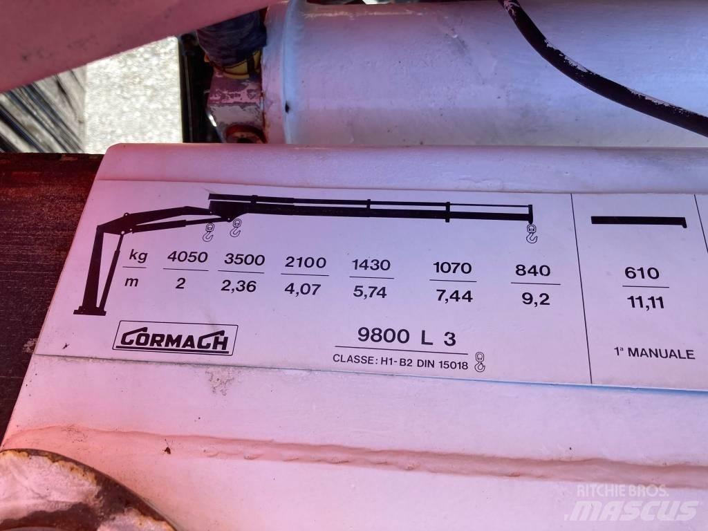 Cormach 9800-E Grue auxiliaire