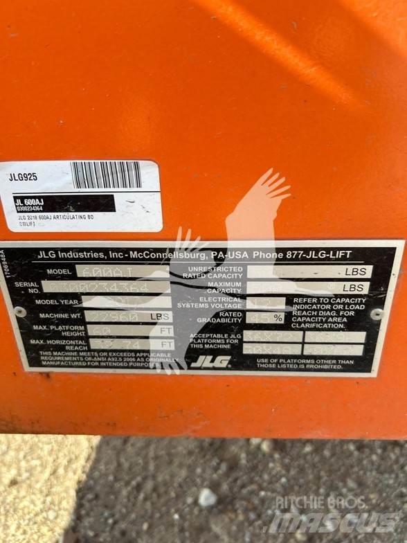 JLG 600AJ Nacelles articulées