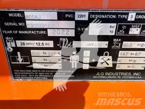JLG 800AJ Nacelles articulées