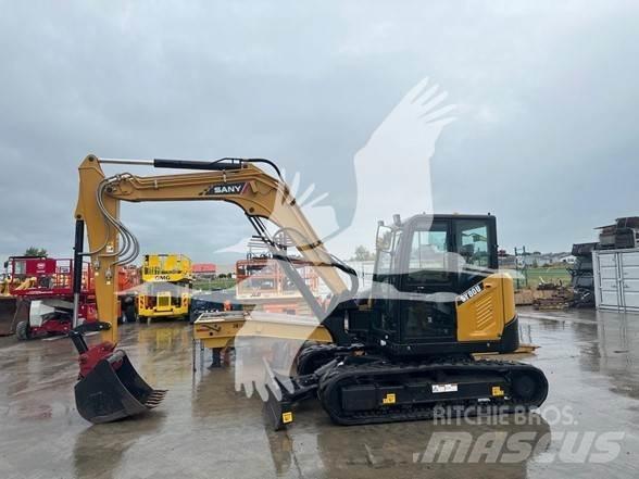 Sany SY80U Pelle sur chenilles