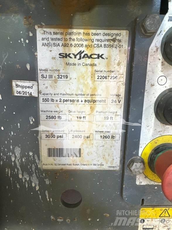 SkyJack SJ3219 Nacelle ciseaux