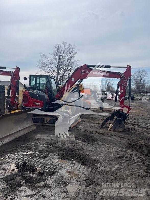 Yanmar VIO80 Pelle sur chenilles