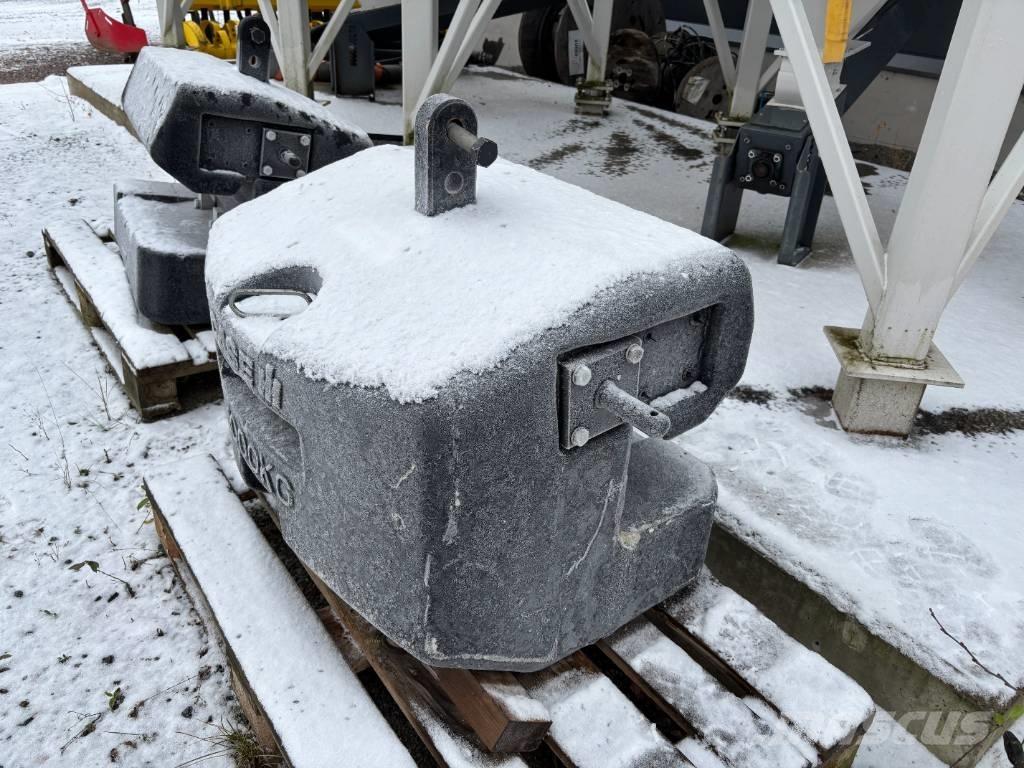  Lisäpaino 1000kg Masse avant