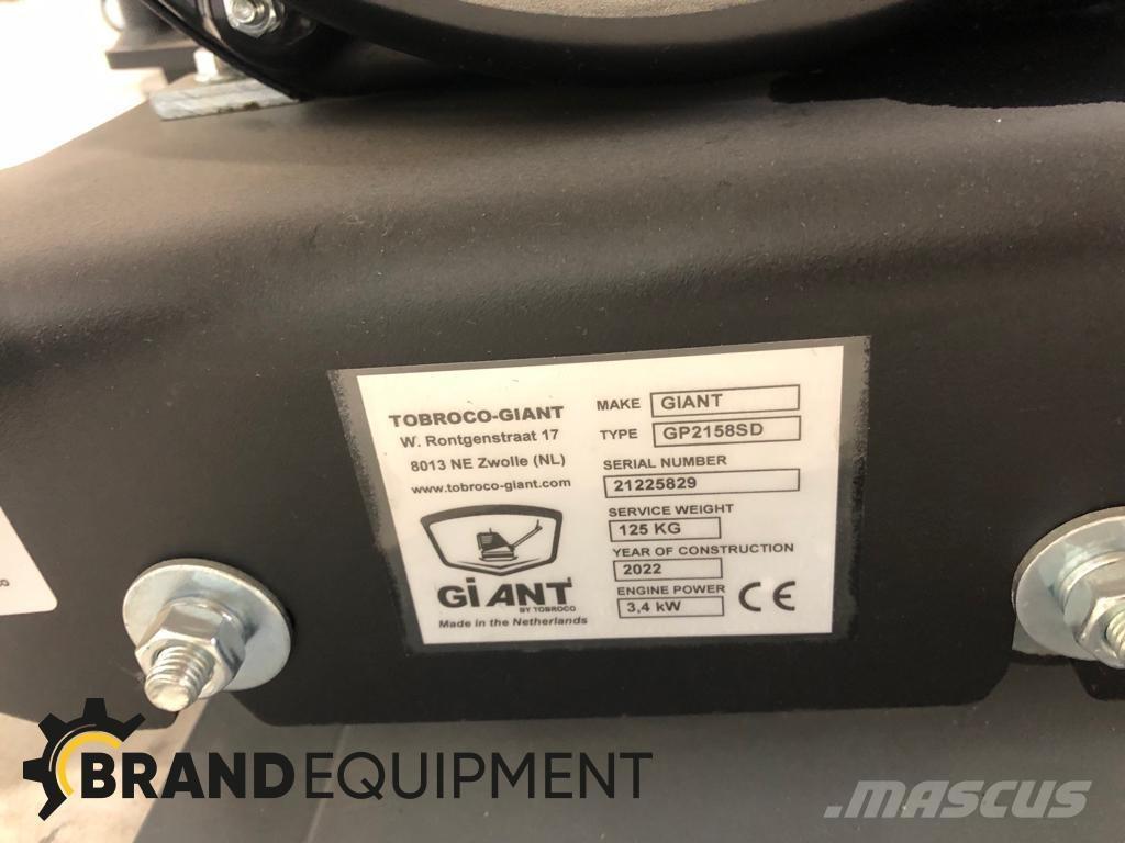 GiANT GP2158SD Plaque vibrante