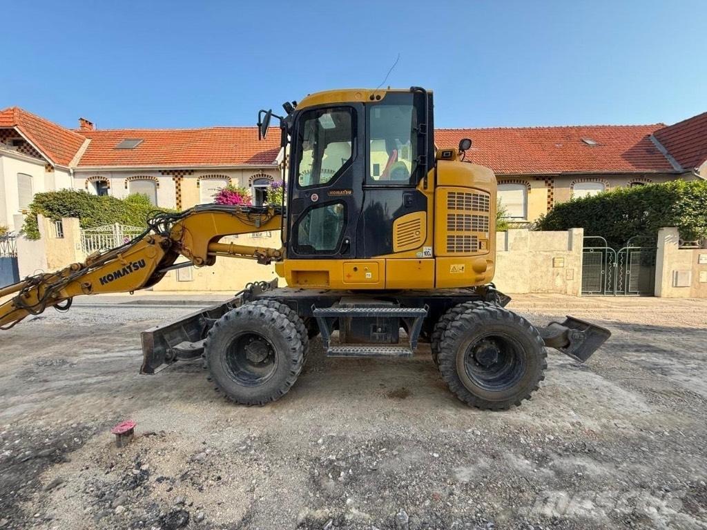 Komatsu PW 118 Pelle sur pneus