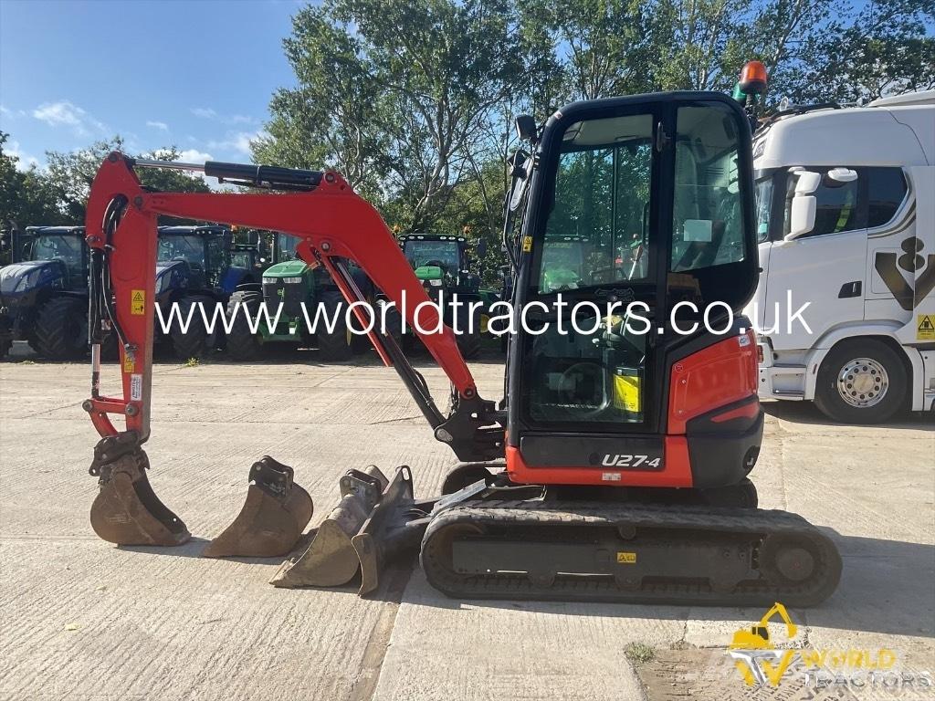 Kubota U 27-4 Mini pelle < 7t