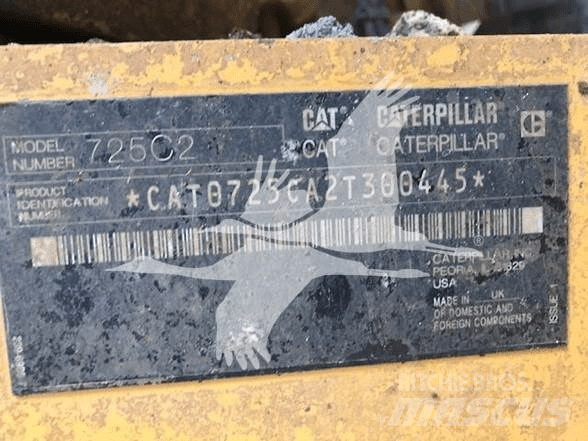 CAT 725C2 Tombereau articulé