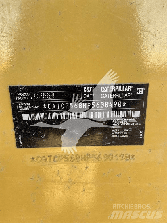 CAT CP56B Rouleaux monocylindre