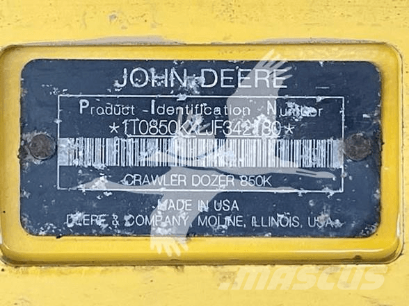 John Deere 850K Bouteurs sur chenilles