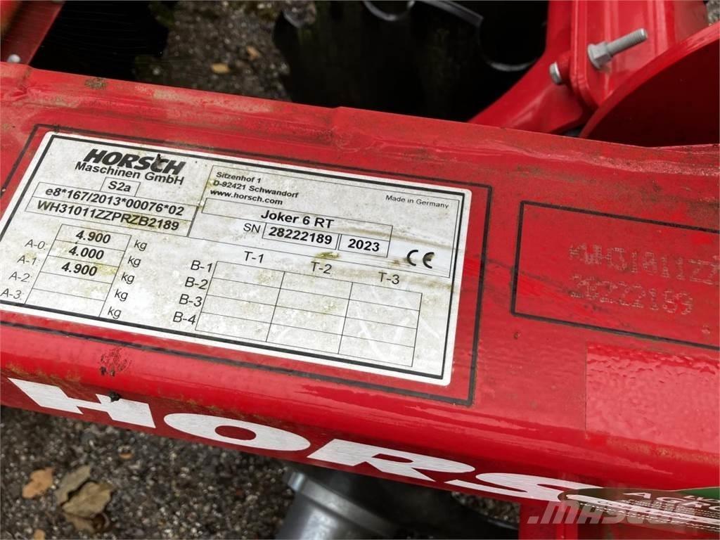 Horsch Joker 6 RT Crover crop