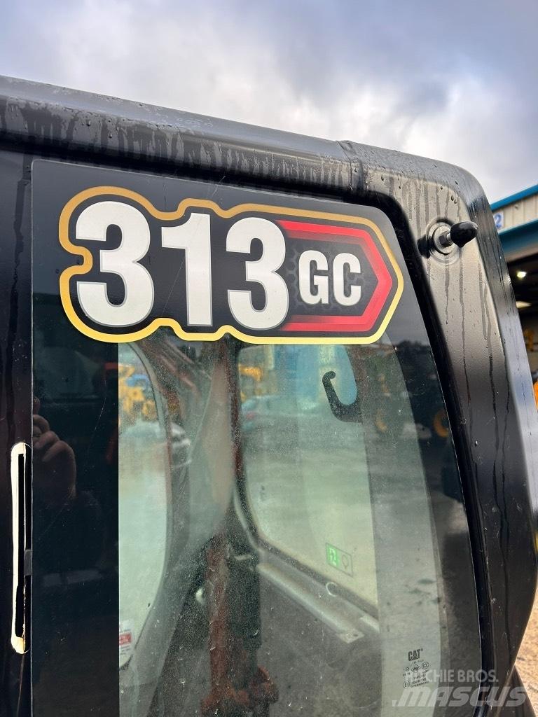 CAT 313 GC Cabin Cab Pelle sur chenilles