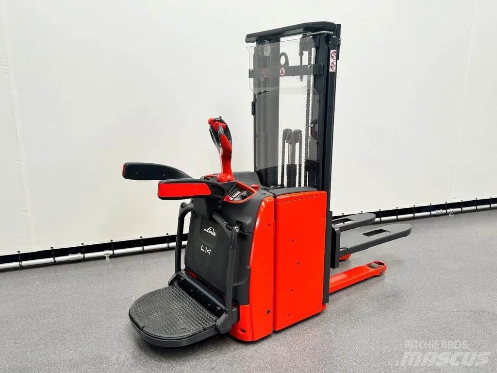 Linde L 14 AP Gerbeur accompagnant