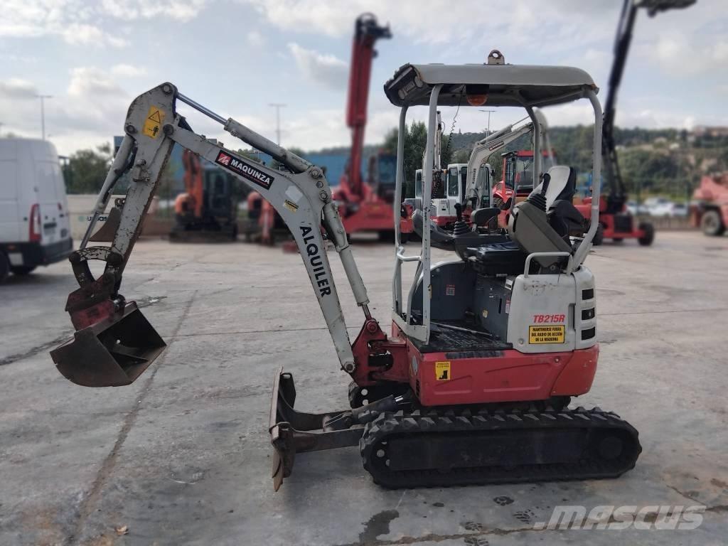 Takeuchi TB 215 R Mini pelle < 7t