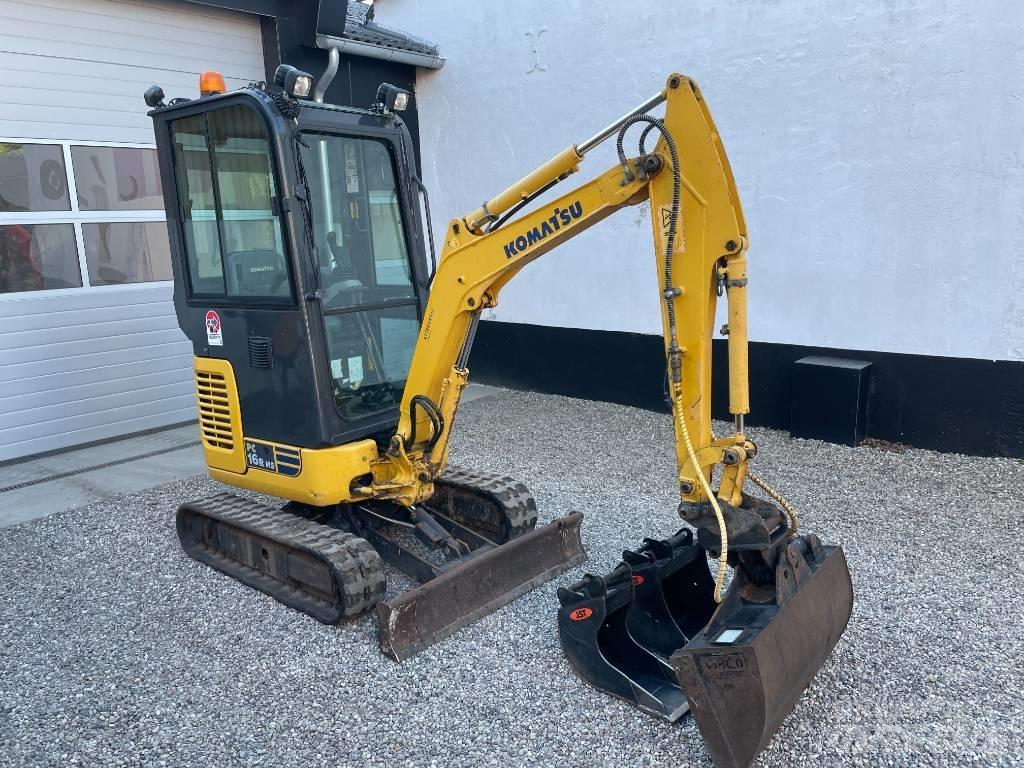 Komatsu PC 16 R-3HS Mini pelle < 7t