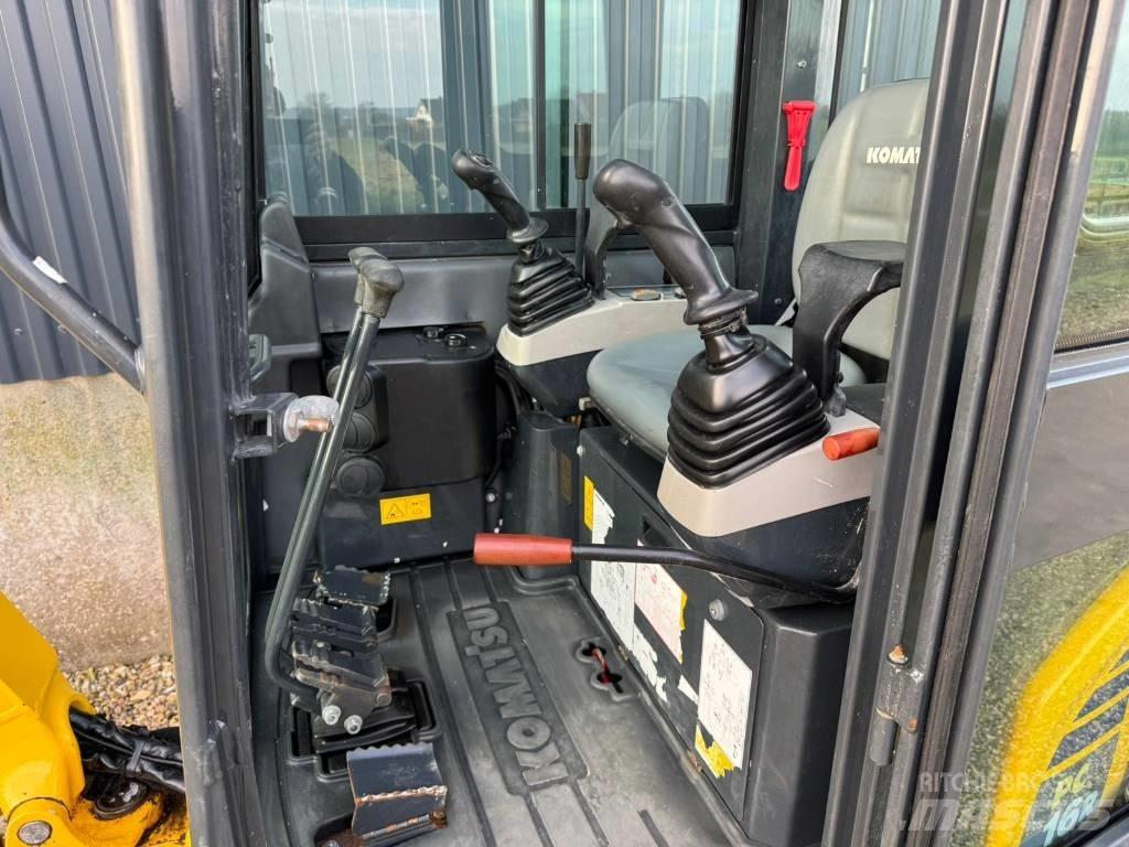 Komatsu PC 16 R-3HS Mini pelle < 7t