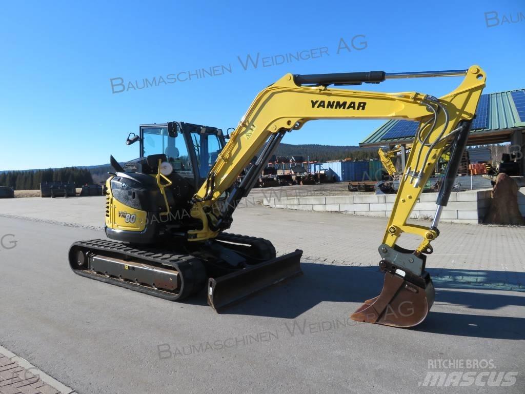 Yanmar Vio 80 Mini pelle 7t-12t