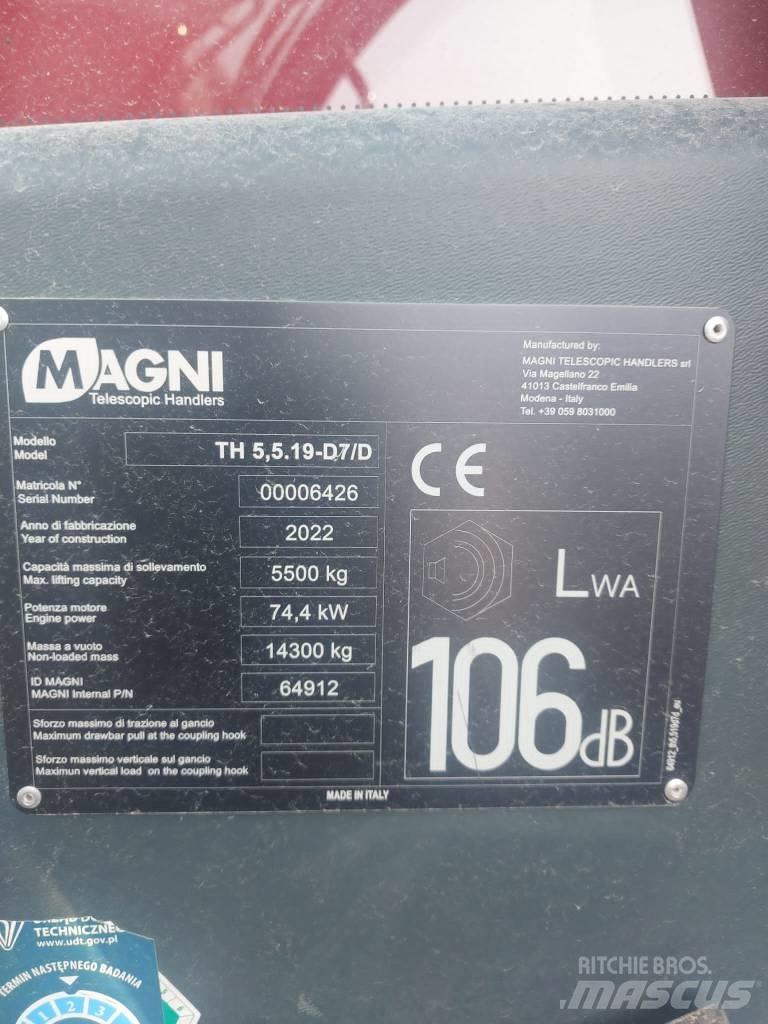 Magni TH 5.5 19 P Chariot télescopique