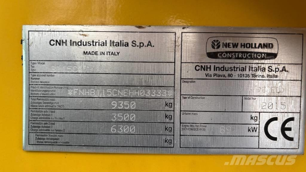 New Holland B 115 C Tractopelle