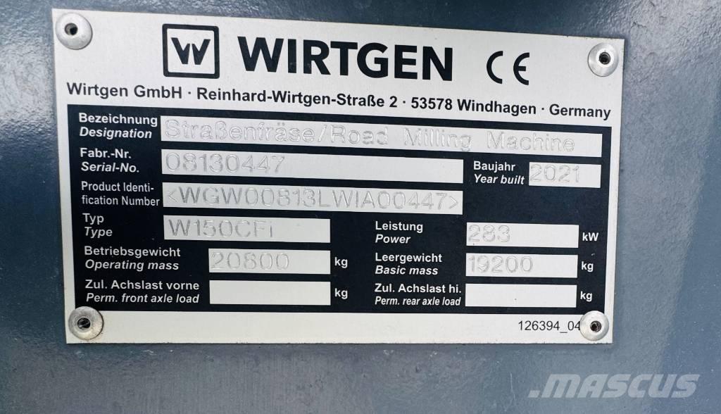 Wirtgen W 150 CFi Fraiseuse à froid